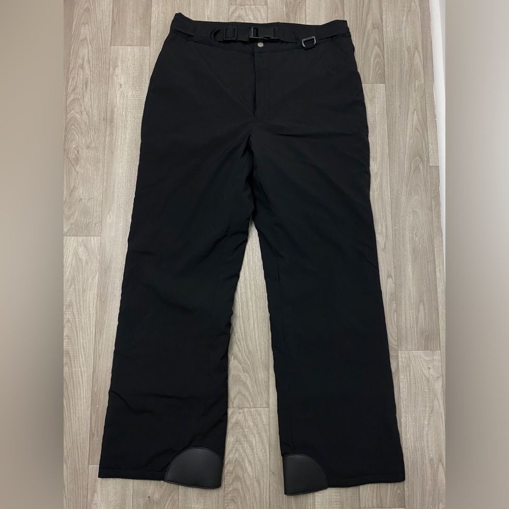 Fera Black Insulated Mens Size 38R Ski Snowboard Pants